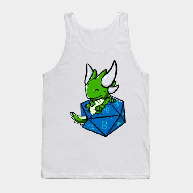 Baby Dragon Tank Top by SnowJade